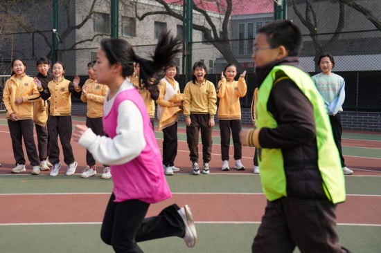 亚美体育开学“赛起来” 运动“热起来”——北京校园体育一线观察